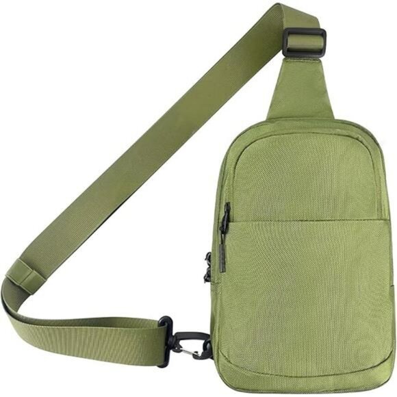 Waterproof mini sling bag crossbody chest bag small travel phone bag for men wom - Picture 8 of 8